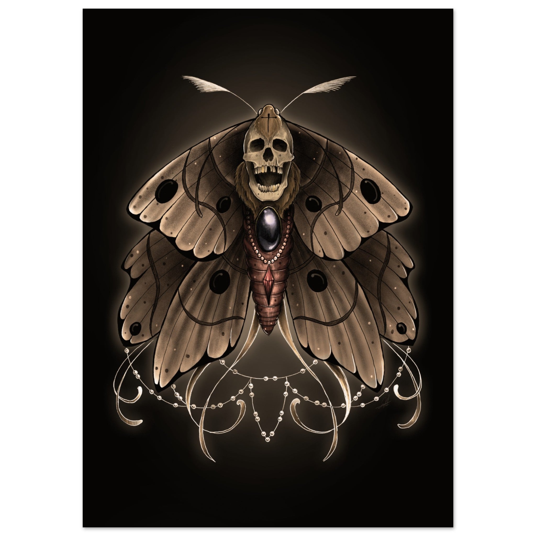 Moth | Premium Matte Paper Poster