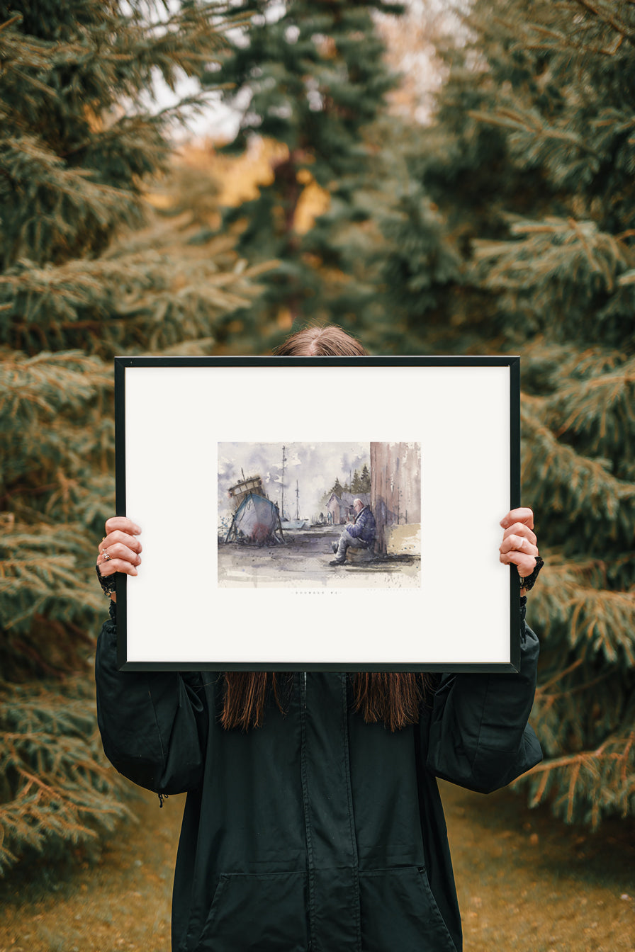 SPLEISER TAU | 30x40cm | Giclée print