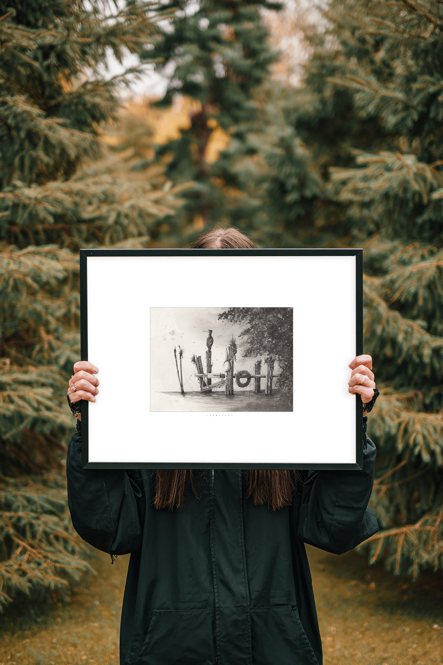 CRAMORANT | 30x40cm | Giclée print