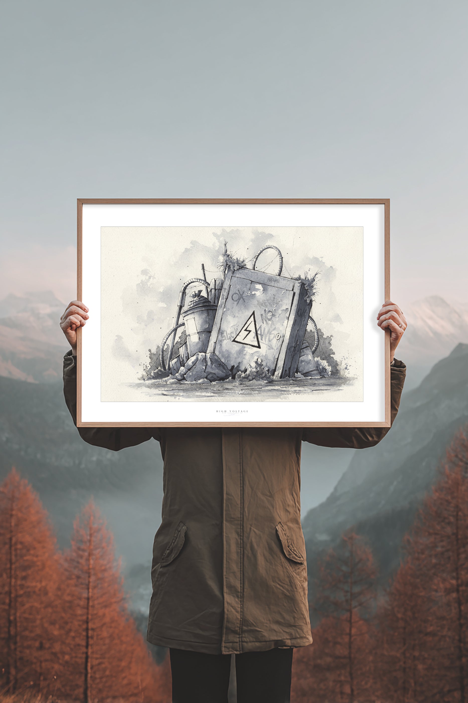 High voltage | Fine Art Print | 50x70 - 30x40