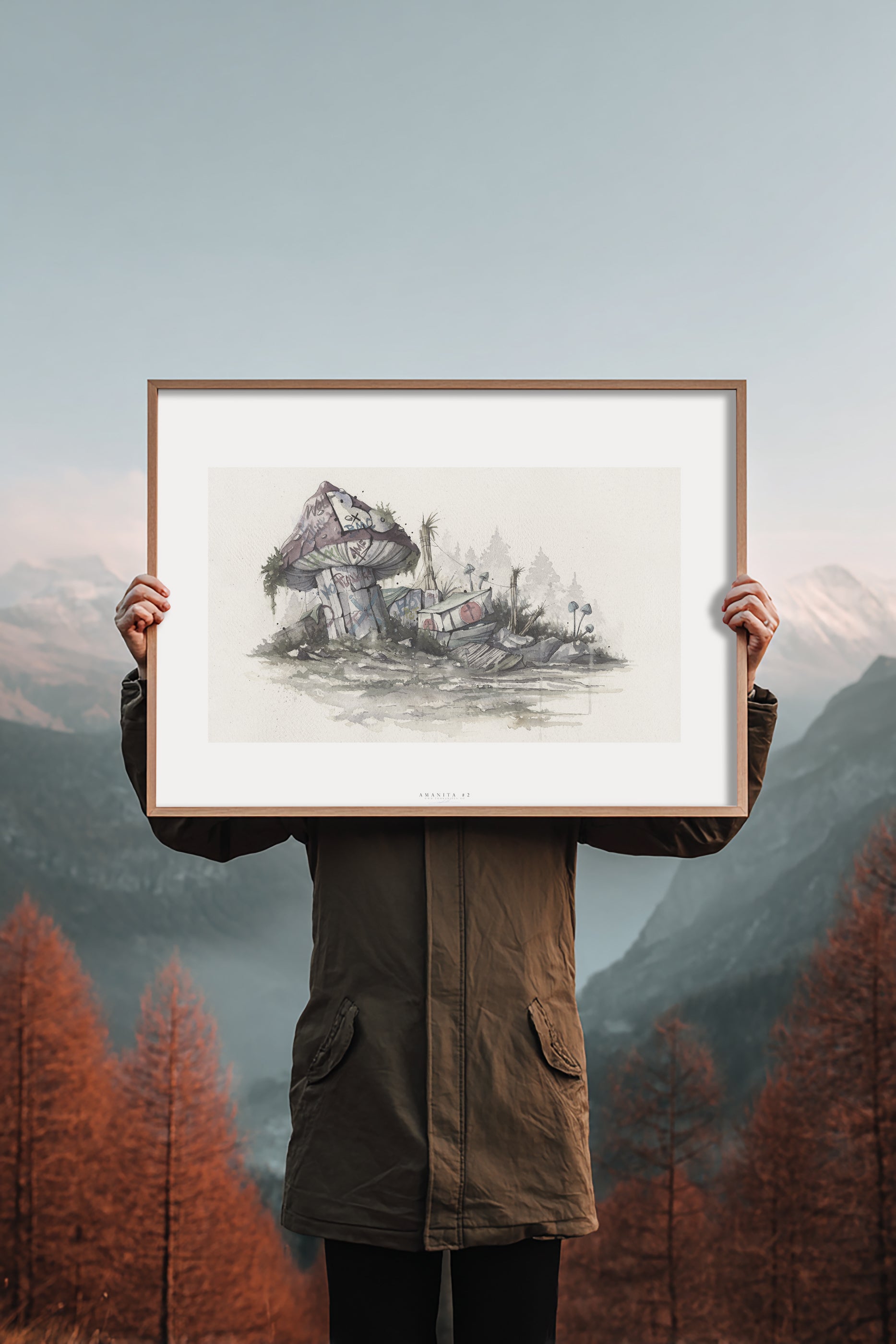 Amanita #2 | Fine Art Print | 50x70 - 30x40
