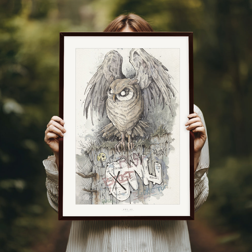 Owl #2 | Fine Art Print | 50x70 - 30x40