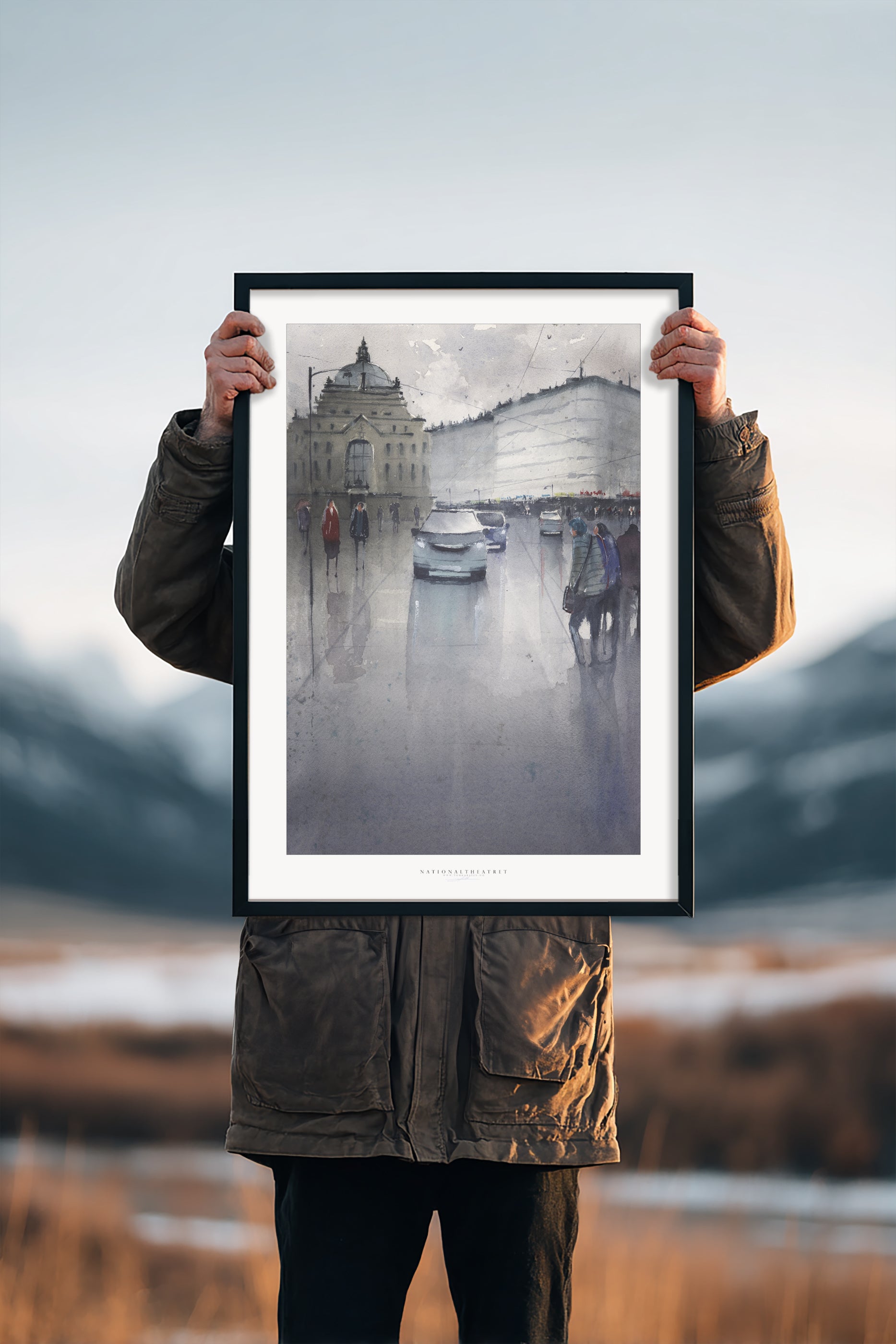 Nationaltheatret | Fine Art Print | 50x70