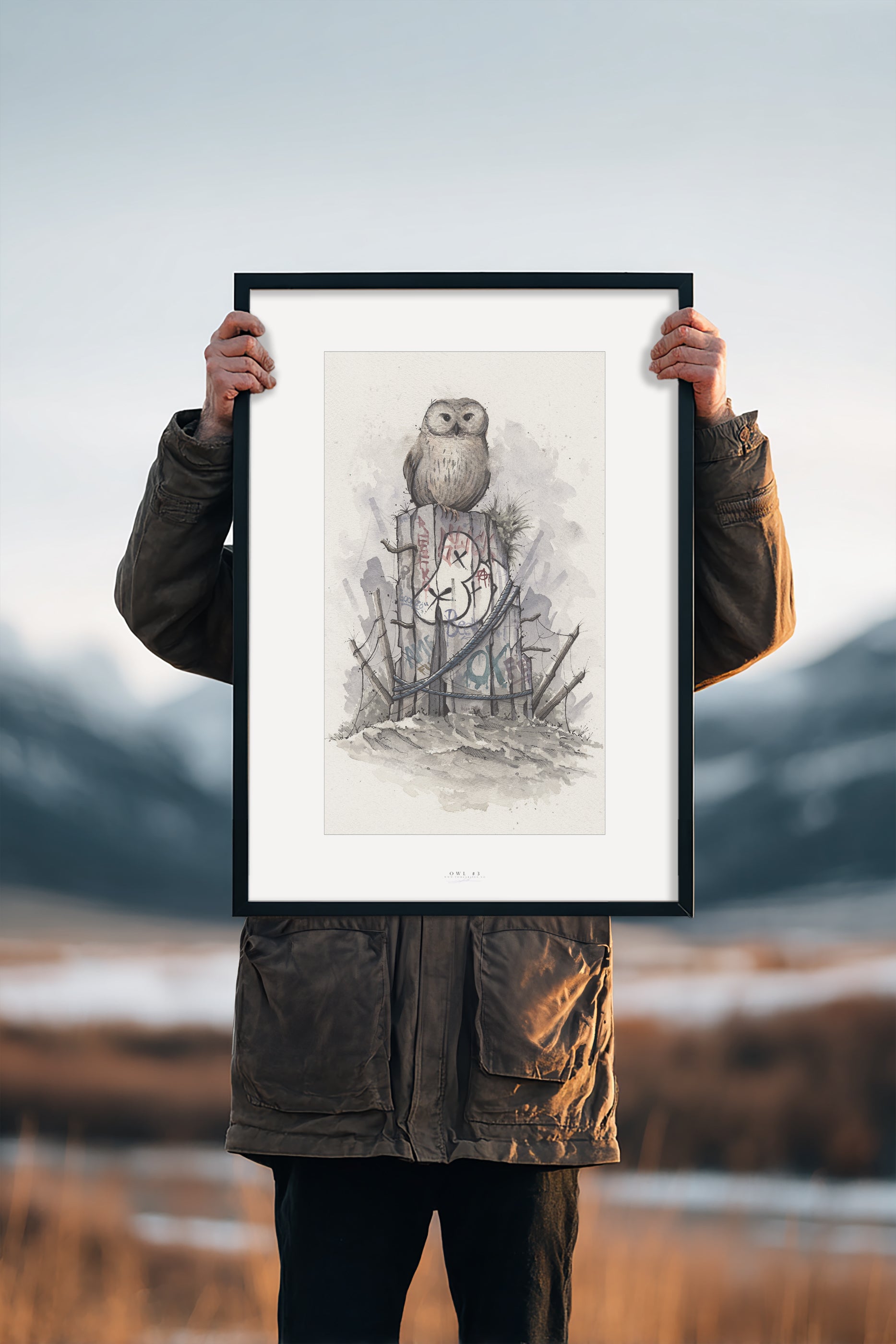 Owl #3 | Fine Art Print | 50x70 - 30x40