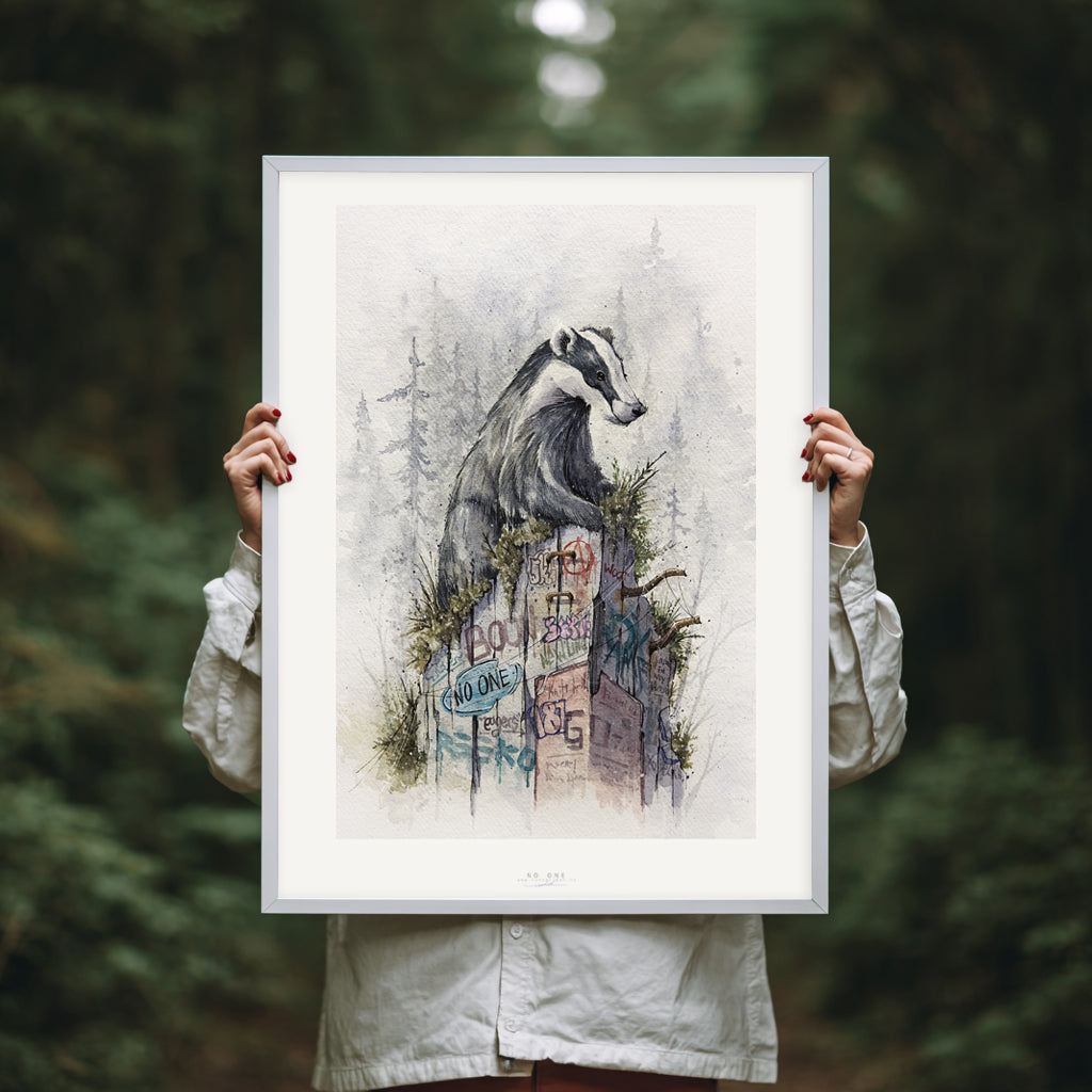 NO ONE | Fine Art Poster | 50x70 cm