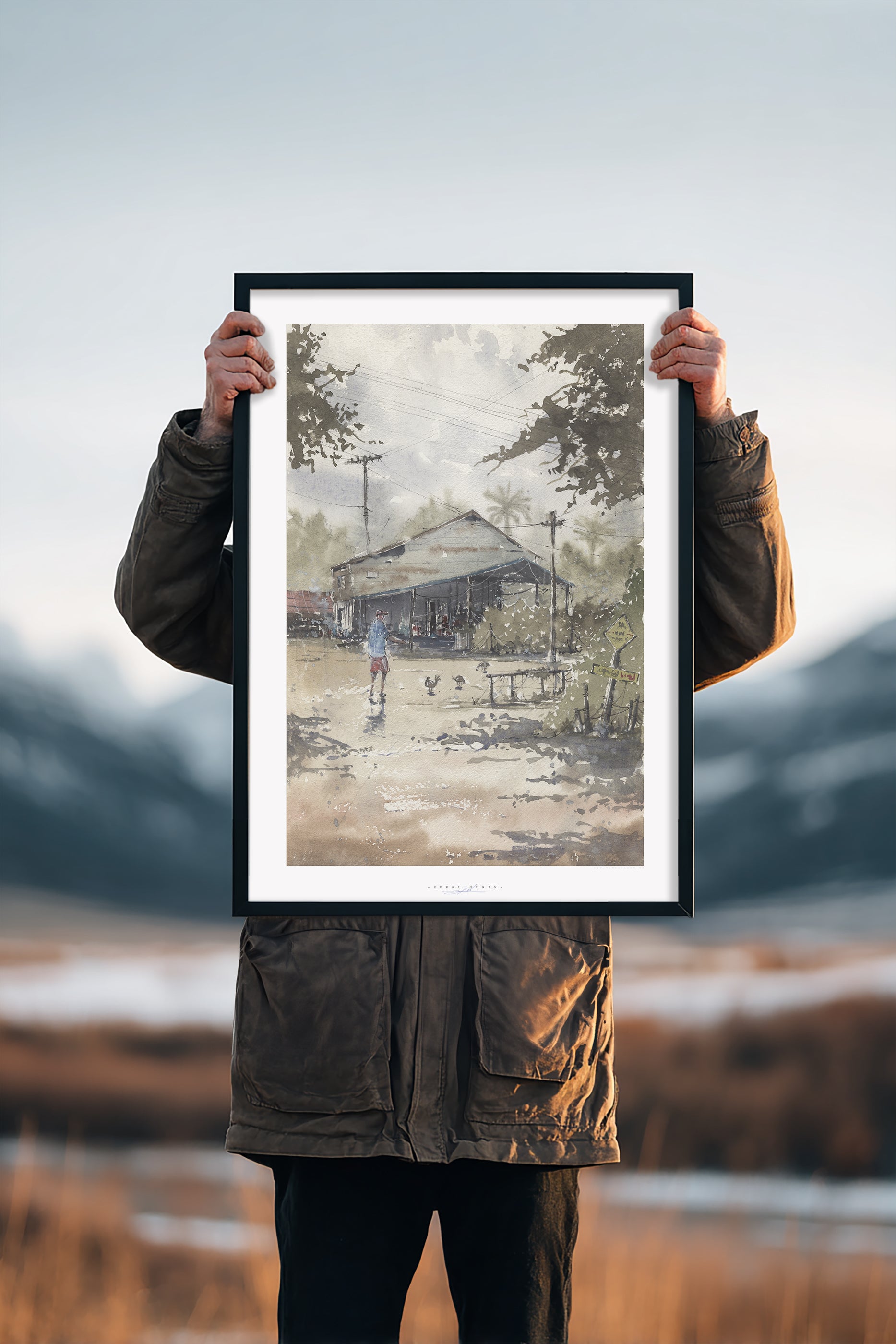 RURAL SURIN | 50x70cm | Giclée print