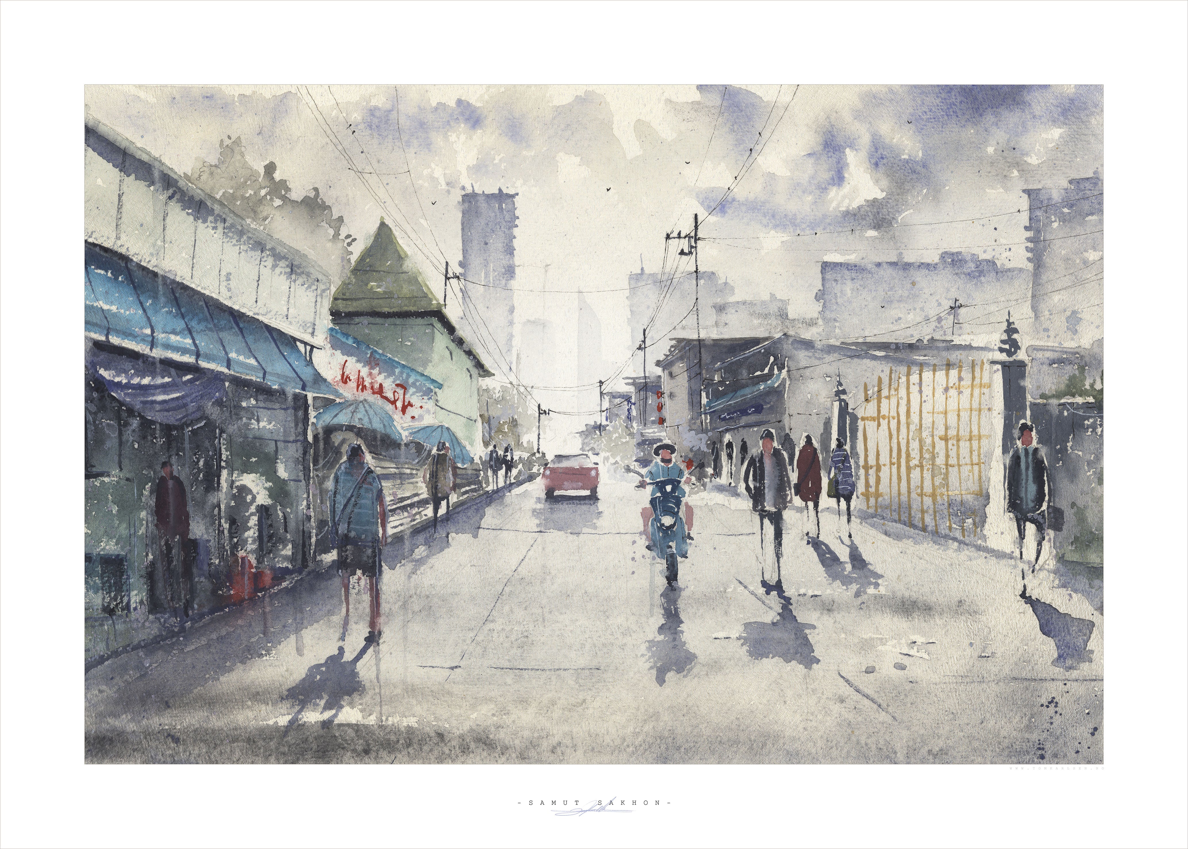 SAMUT SAKHON | 50x70cm | Giclée print