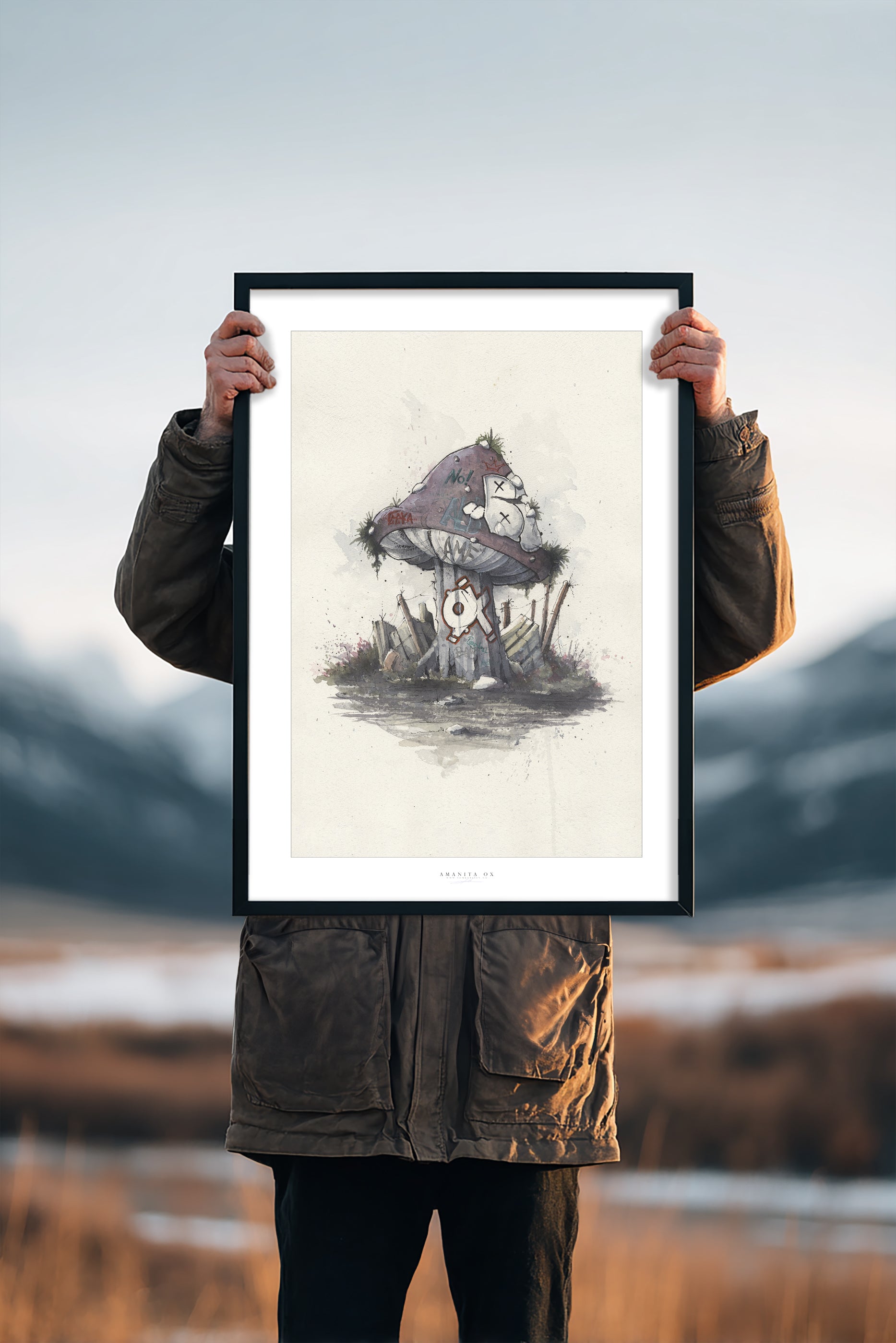 Amanita ox | Fine Art Print | 50x70 - 30x40