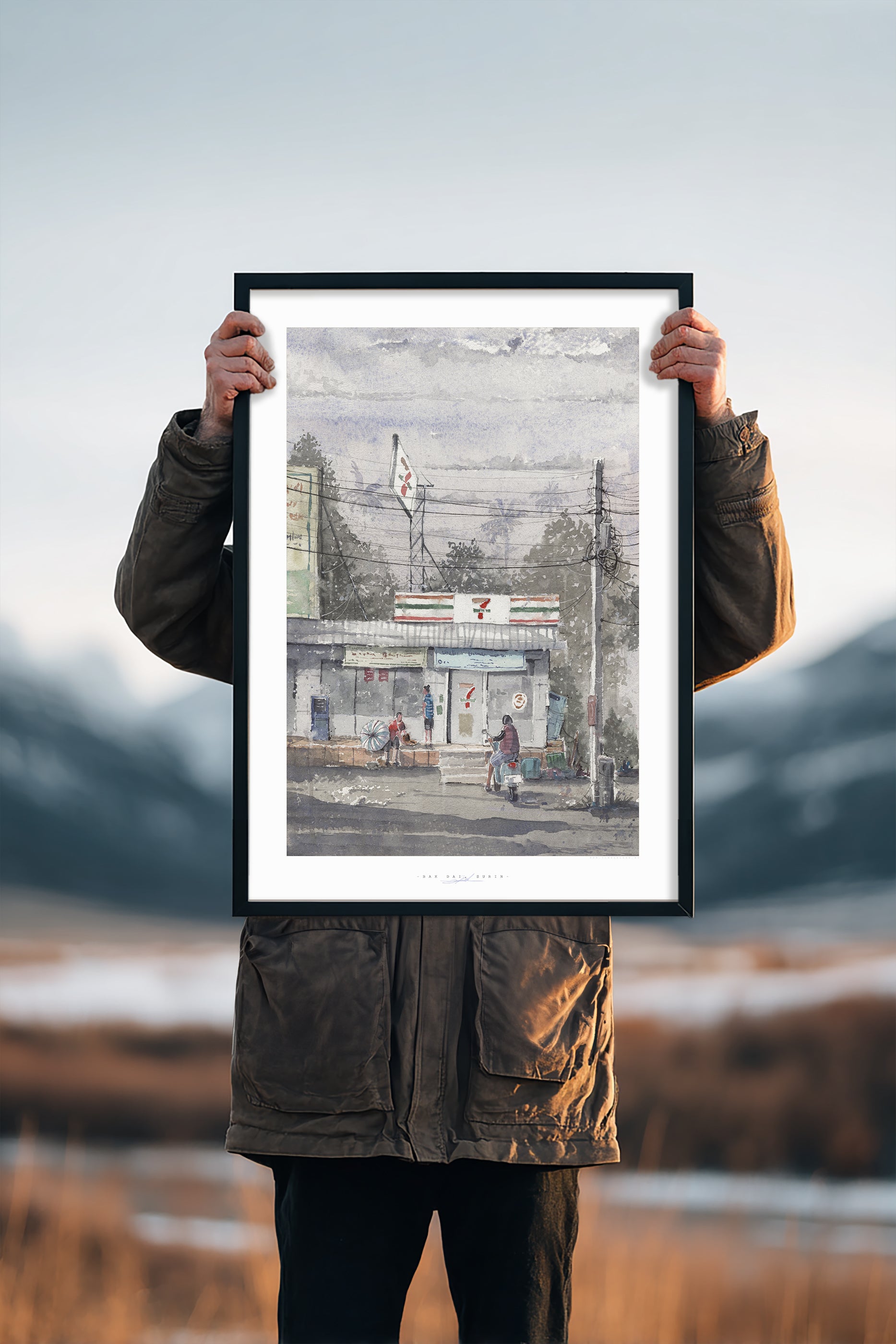 BAK DAI SURIN | 50x70cm | Giclée print