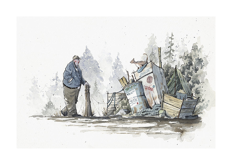 BLANT SKROT | 50x70cm | Giclée print (Copy)