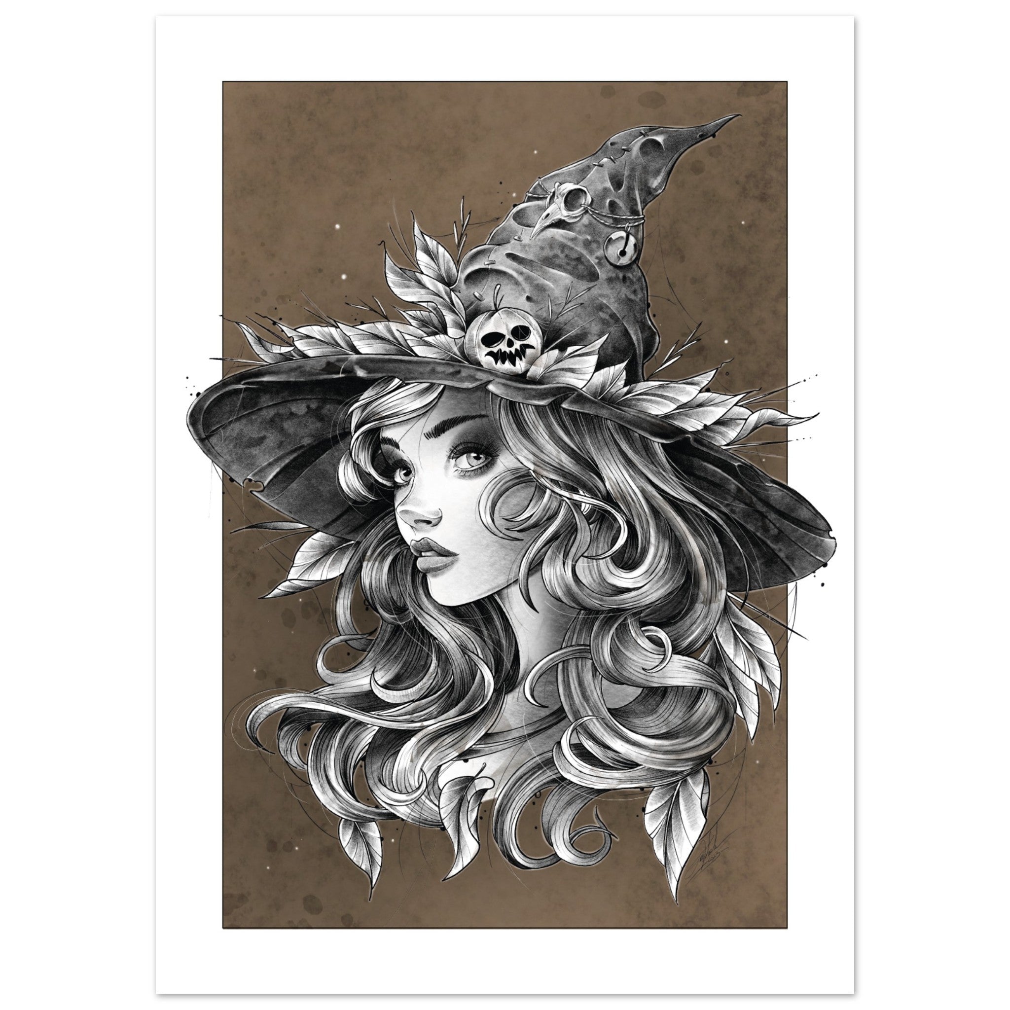 Witch | 30x40 - 50x70 | Premium Matte Paper Poster