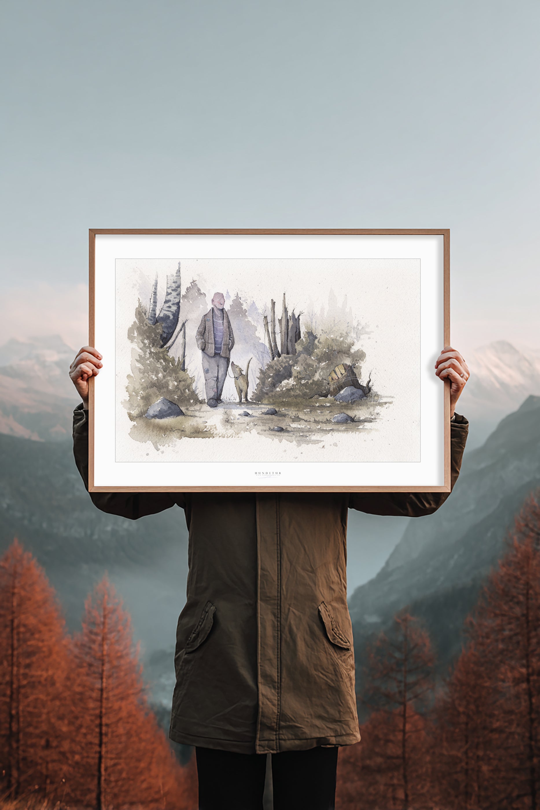 Hundetur | Fine Art Print | 50x70 - 30x40