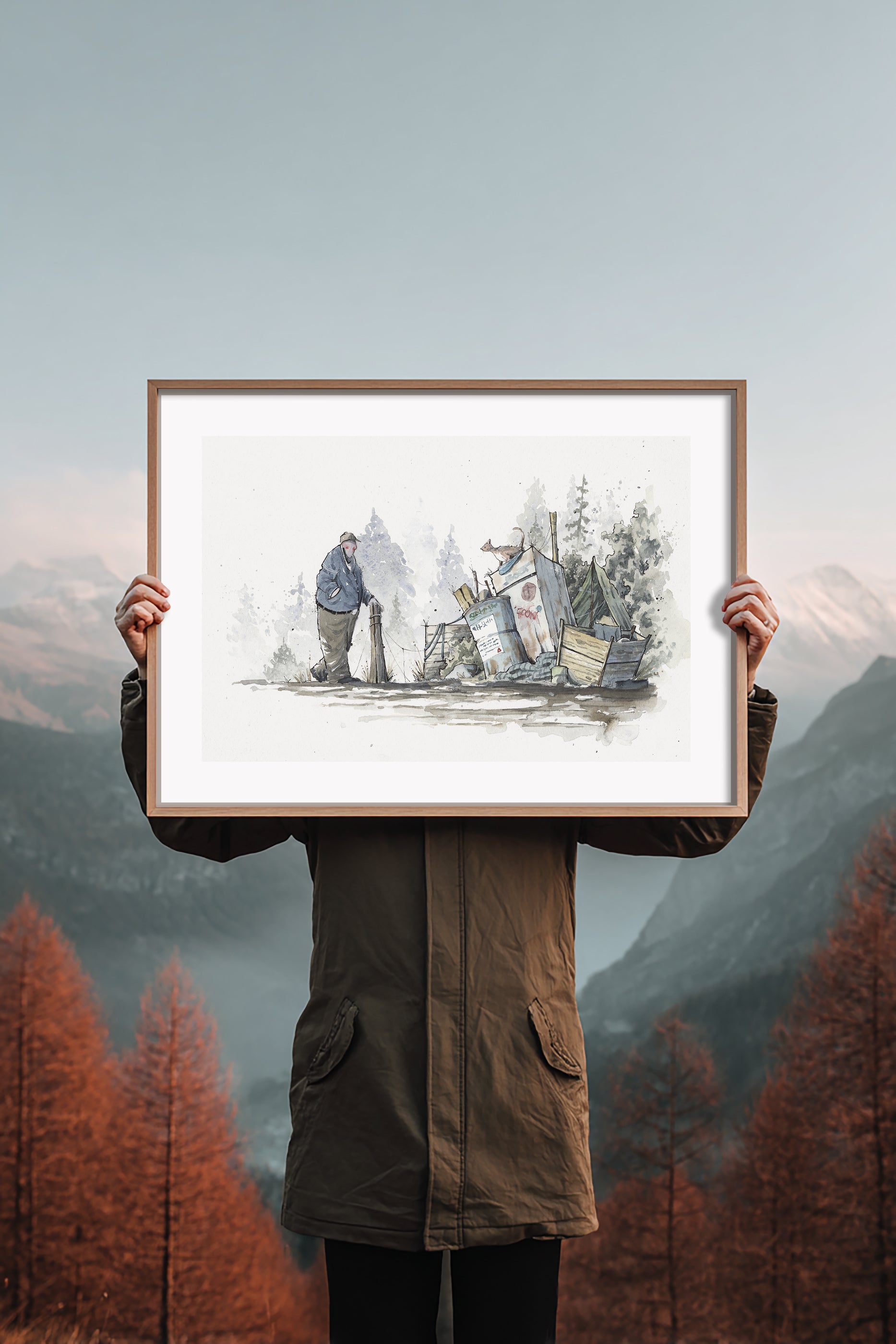 BLANT SKROT | 50x70cm | Giclée print (Copy)