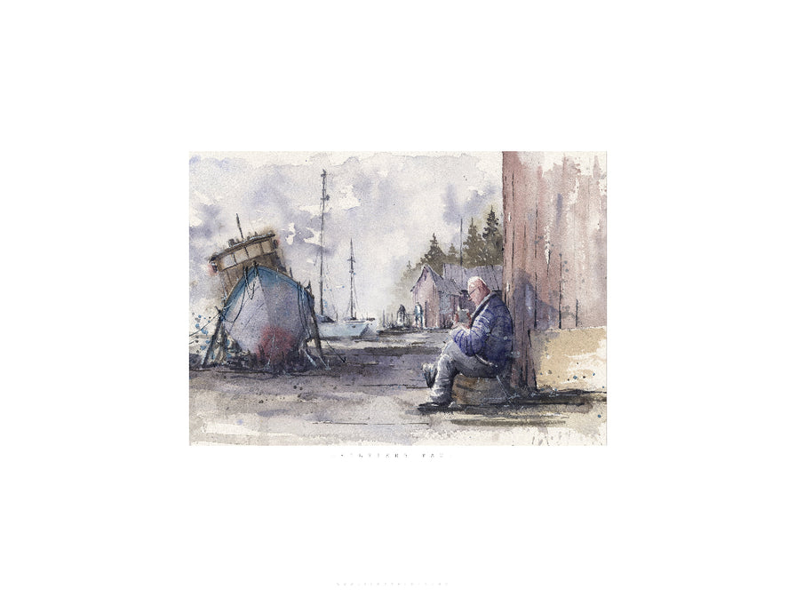 SPLEISER TAU | 30x40cm | Giclée print