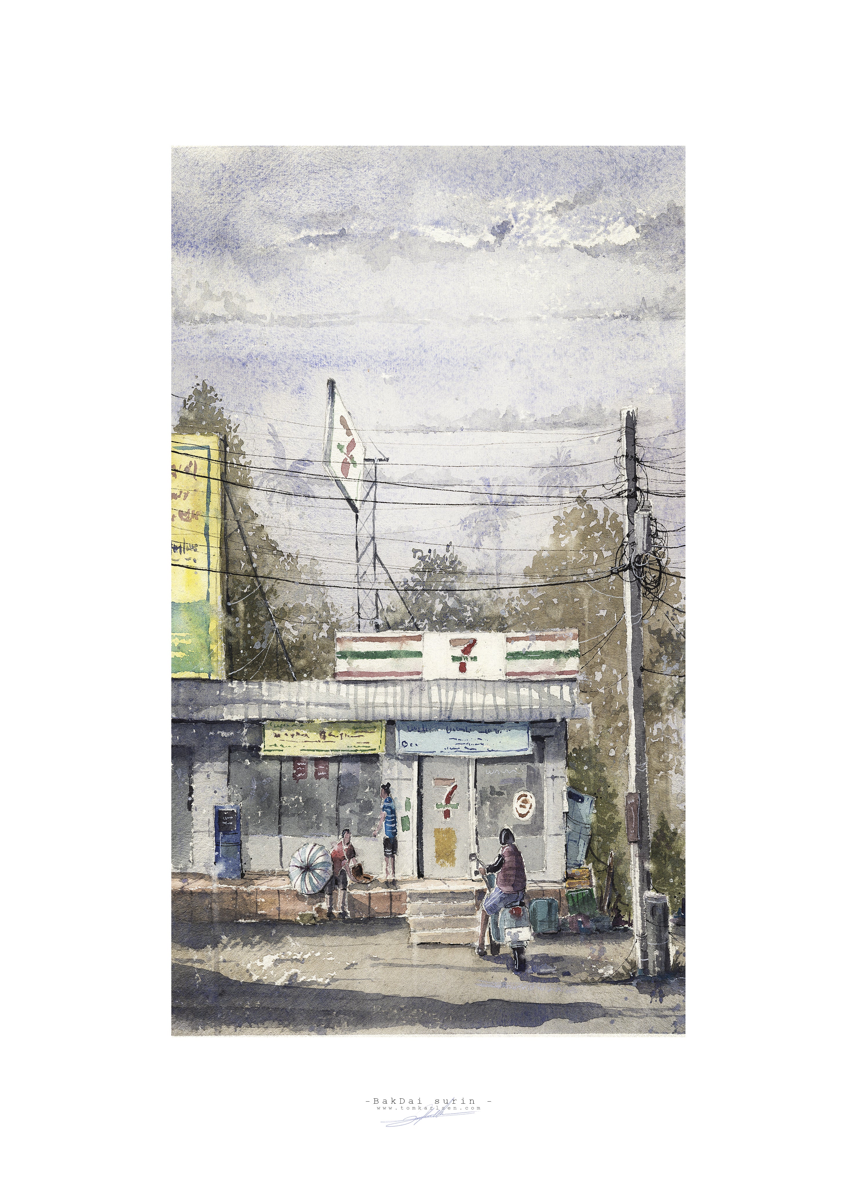 Bak Dai Surin  | 50x70 cm / 20x28″ | Fine art print